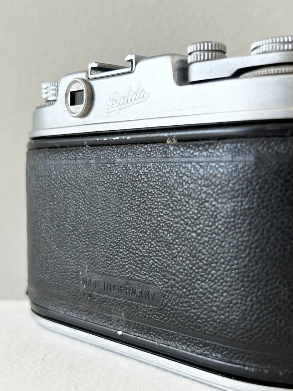 Vintage BALDA Super Baldina Camera Instruction Case 50mm Lens Germany Not Tested